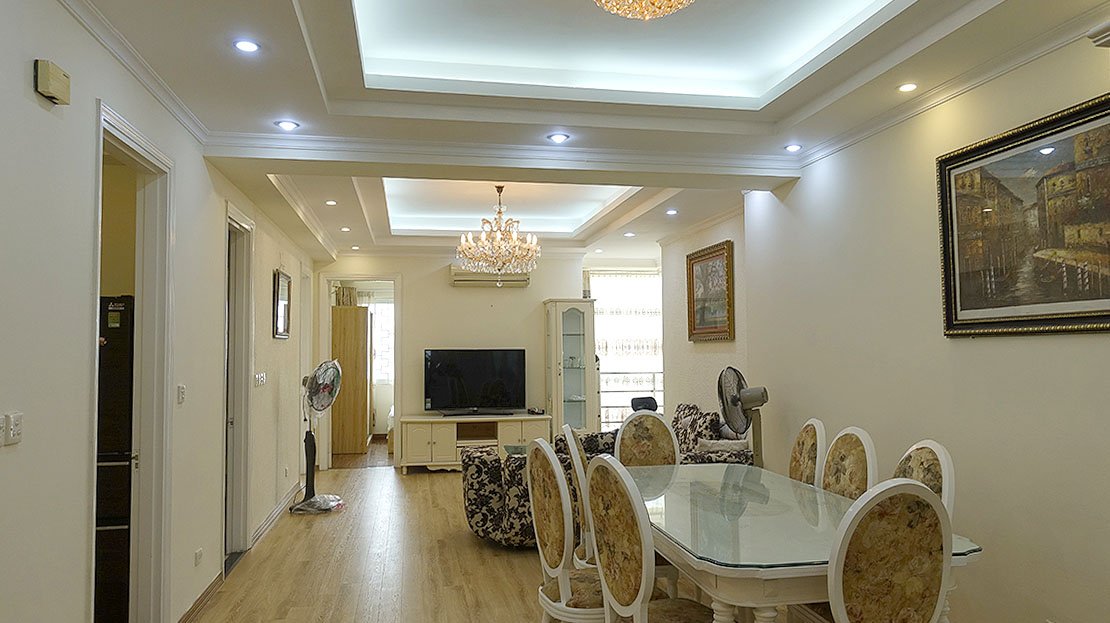 3-bedroom apartment for rent in E4 Ciputra Tay Ho, Hanoi with the price of $1000 1