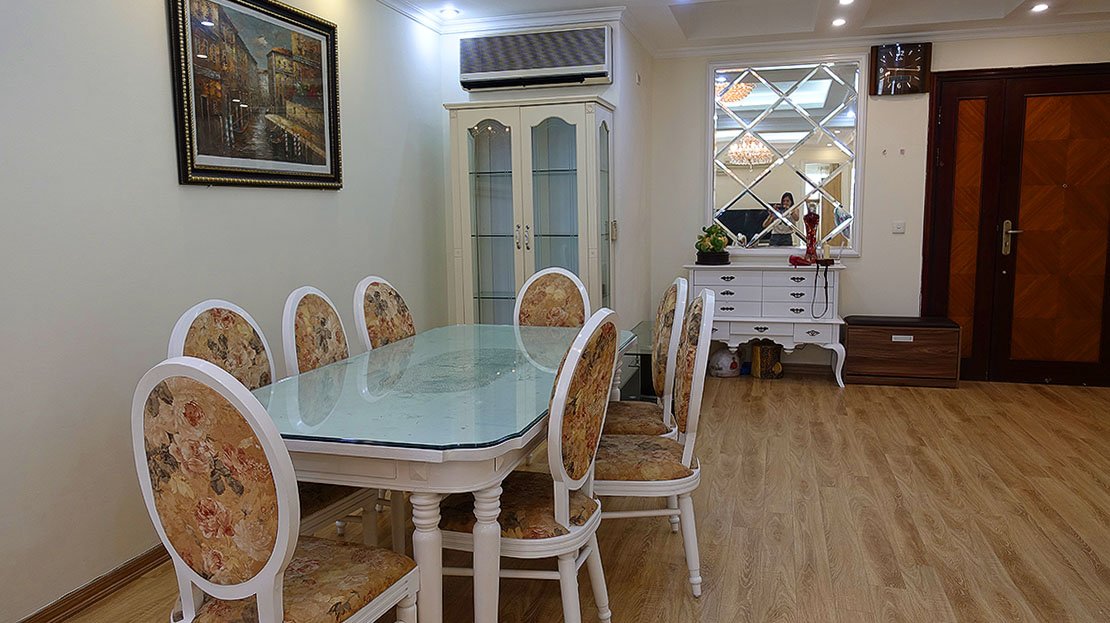 3-bedroom apartment for rent in E4 Ciputra Tay Ho, Hanoi with the price of $1000 2