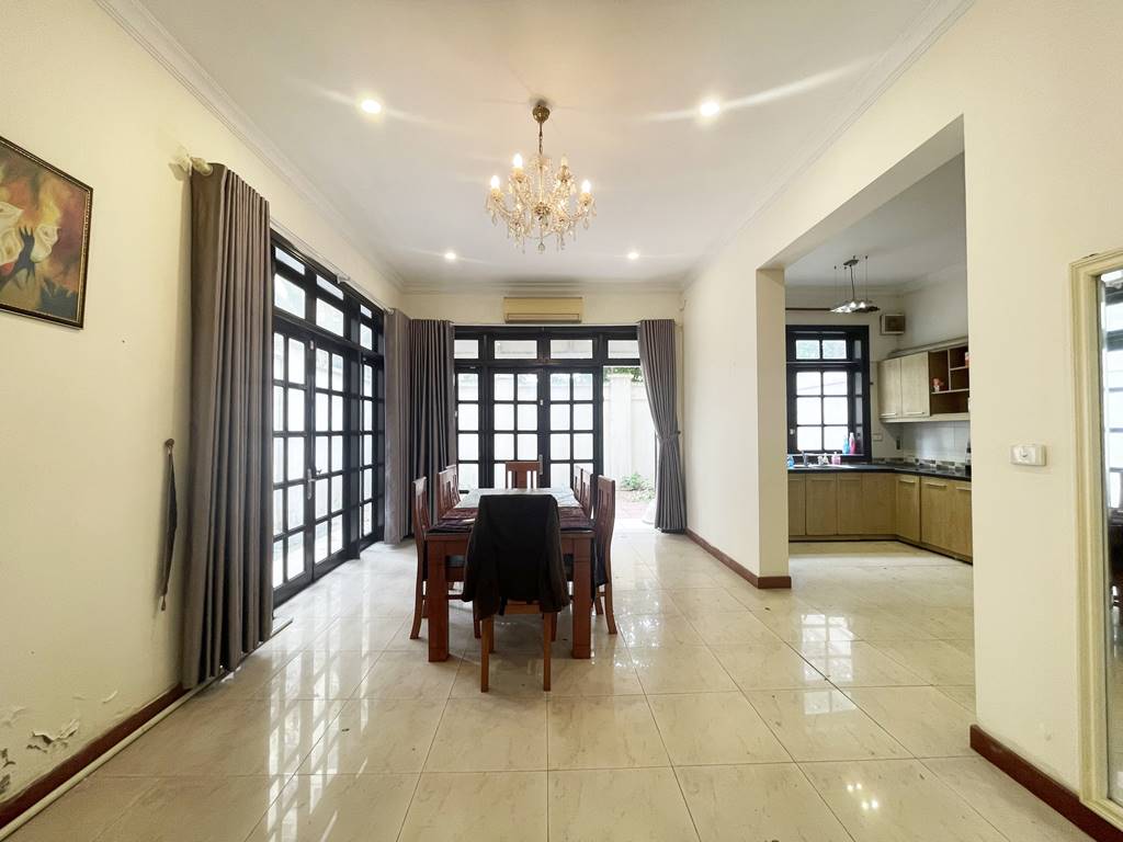 Grand partly furnished villa for rent in G block, Ciputra Tay Ho 9