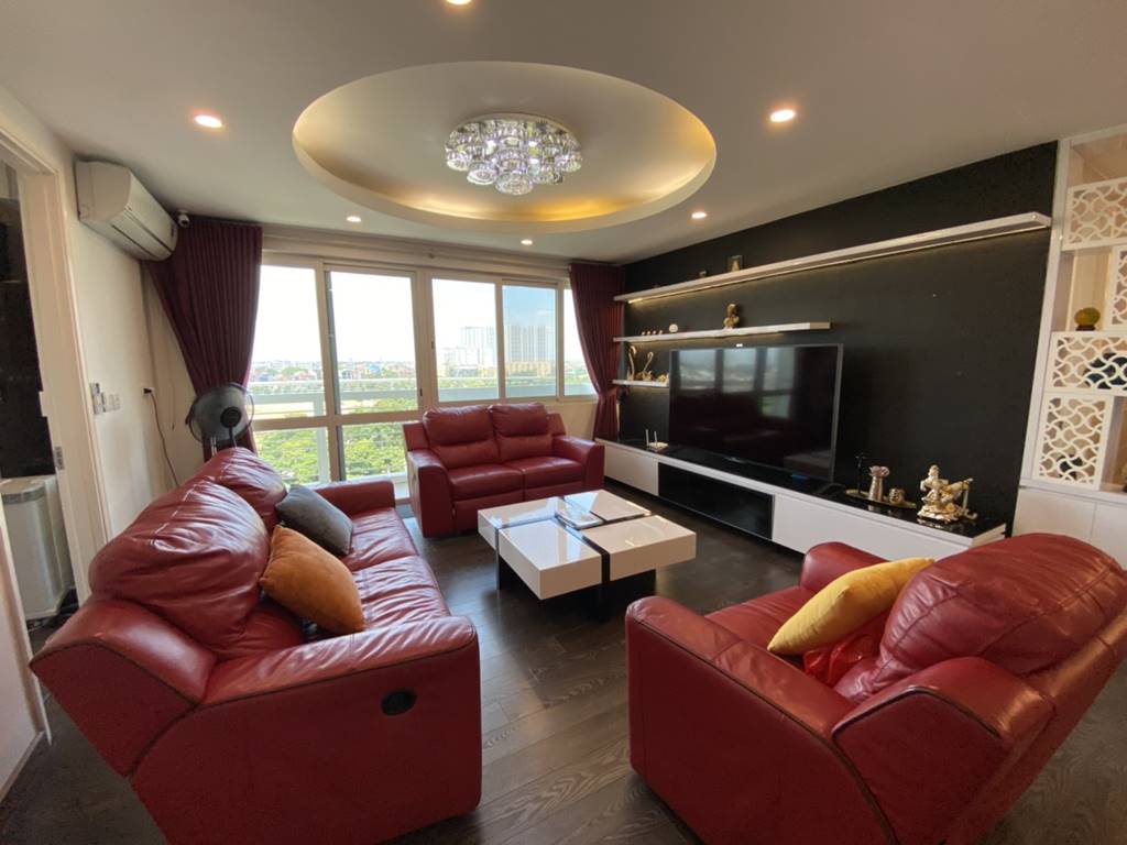 Luxurious apartment with 3 rooms for rent in Ciputra 1