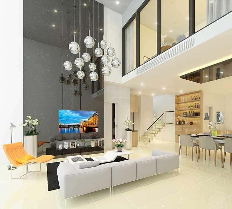 A Sky Villa for rent in Sky 5 Sunshine Crystal River - 230sqm - Floor-to-ceiling windows